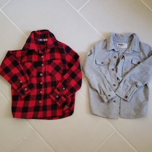 Two Button Downs 5T